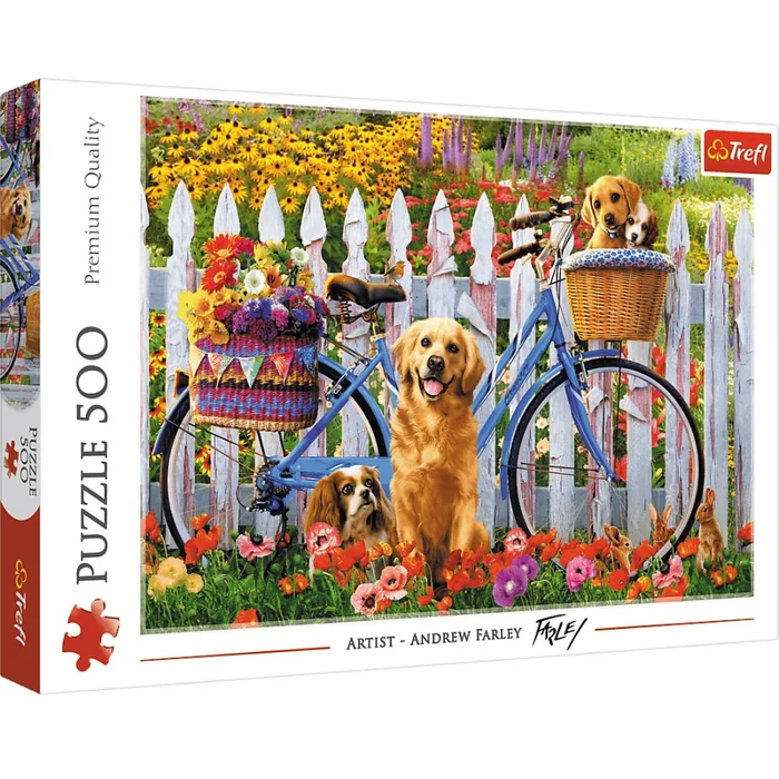 Trefl 37450 - Kutyás kaland - 500 db-os puzzle