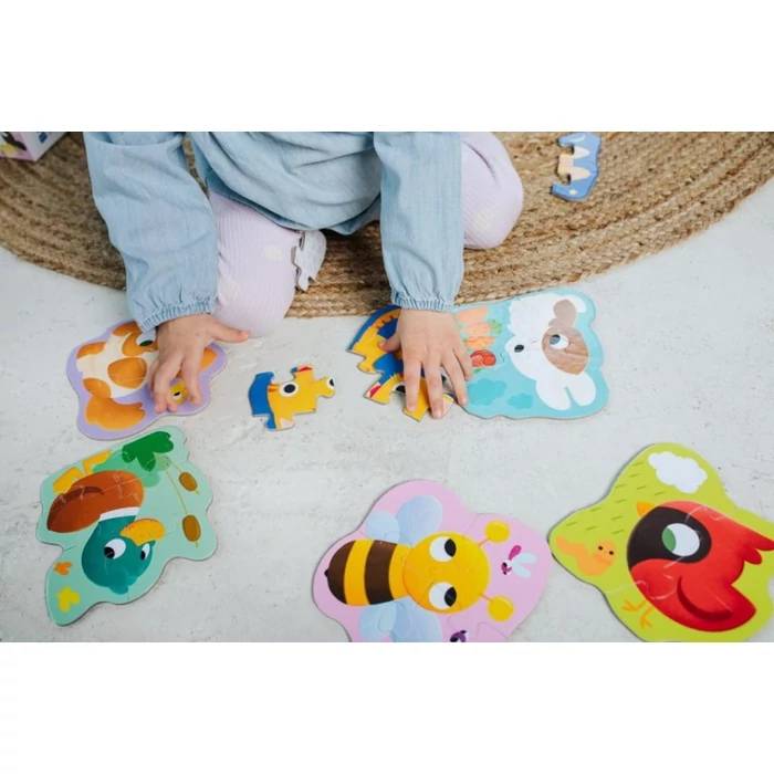 Trefl 44003 - Állatok - Baby puzzle