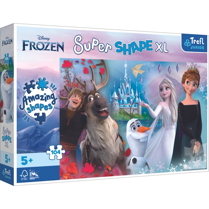 Trefl Super Shape XL 104 db-os puzzle - Jégvarázs (50017)