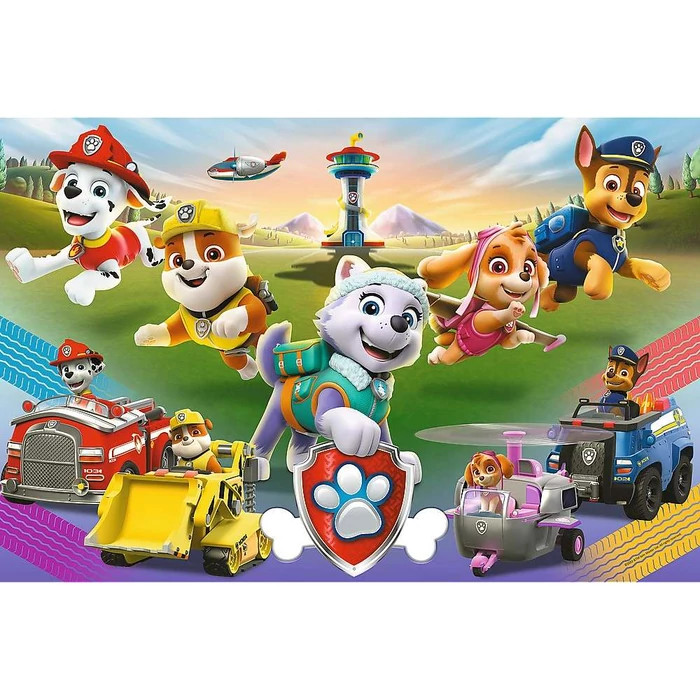Trefl Super Shape XL 160 db-os puzzle - Mancs őrjárat (50021)