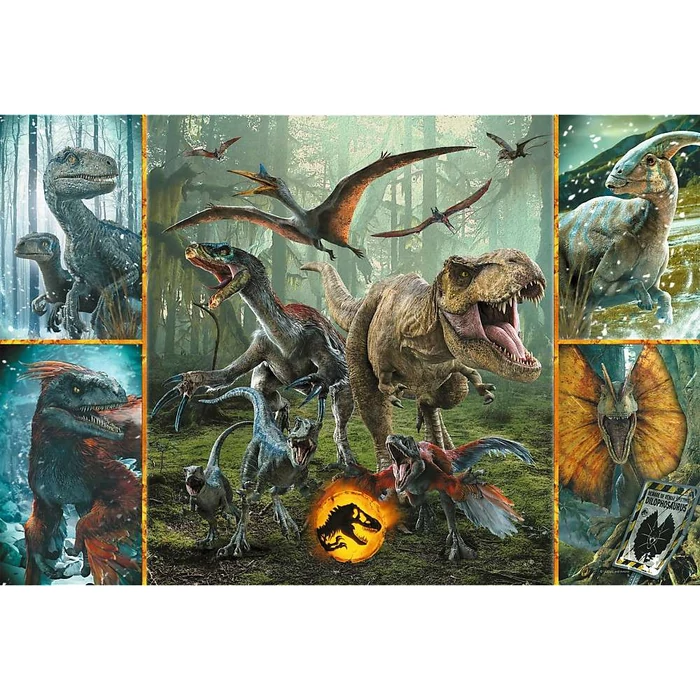 Trefl Super Shape XL 160 db-os puzzle - Jurassic World (50026)