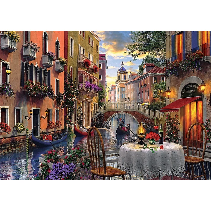 Trefl 65003 - Romantikus vacsora - 6000 db-os puzzle