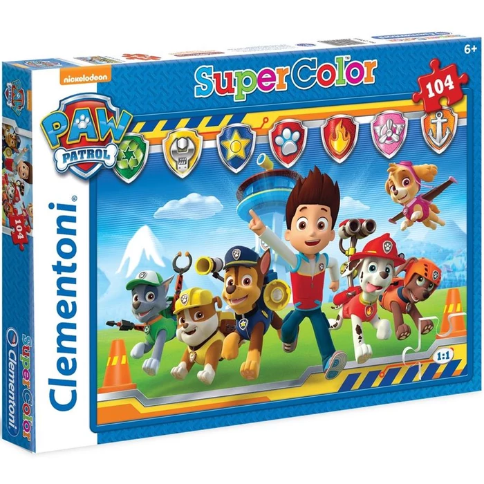 Clementoni 27945 - A Mancs őrjárat - 104 db-os Szuper Színes puzzle