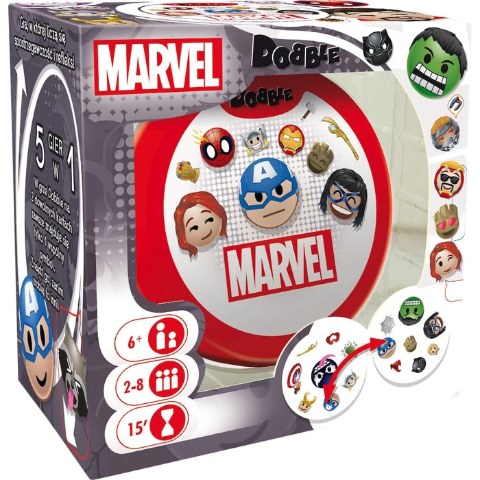 Dobble Marvel Emoji társasjáték (084723)