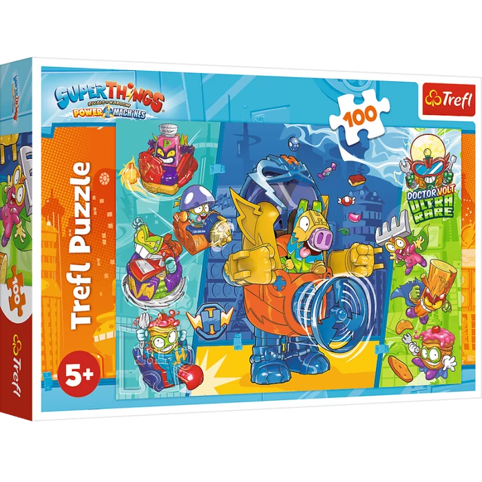 Trefl 16425 - Super Things - A csapat - 100 db-os puzzle - Puzzle 61-100 db