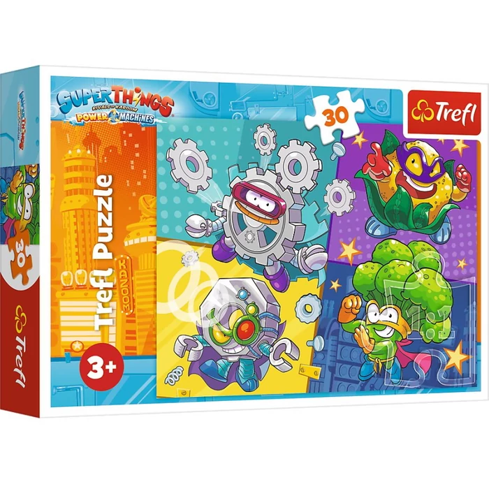 Trefl 18278 - Super Things - 30 db-os puzzle