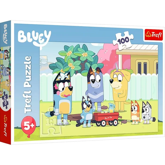 Trefl 16471 - Bluey - Limonádé árulás - 100 db-os puzzle