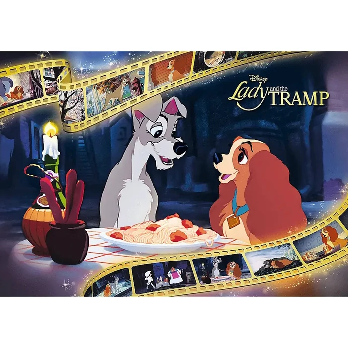 Trefl 10830 - Disney Princess - Susi és Tekergő - 1000 db-os Premium Plus puzzle
