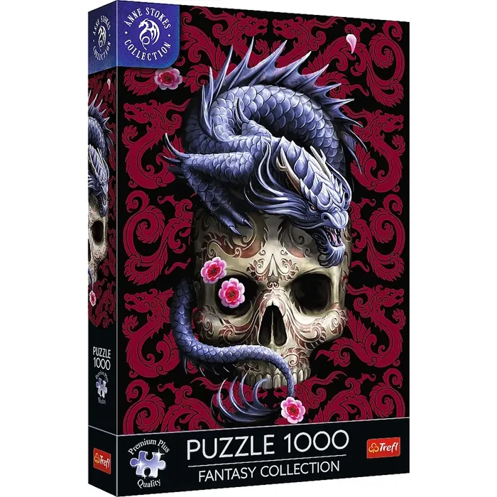Trefl 10901 - Fantasy Collection - Orientalny Smok - Anne Stokes - 1000 db-os Premium Plus puzzle