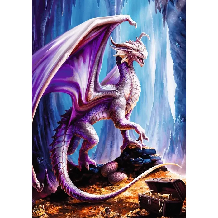 Trefl 10903 - Fantasy Collection - Straznik Skarbu - Anne Stokes - 1000 db-os Premium Plus puzzle