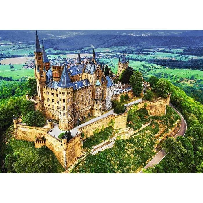 Trefl 10825 - Hohenzollern Castle, Germany - 1000 db-os Premium Plus puzzle