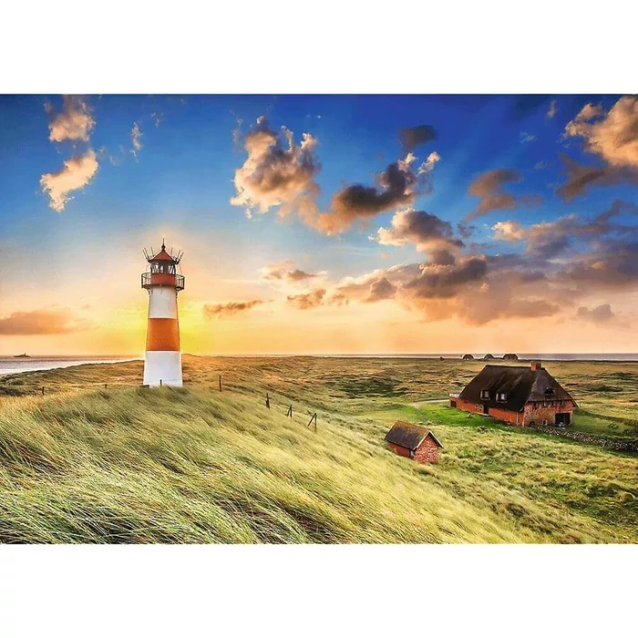 Trefl 10823 - List-Ost Lighthouse, Germany - 1000 db-os Premium Plus puzzle