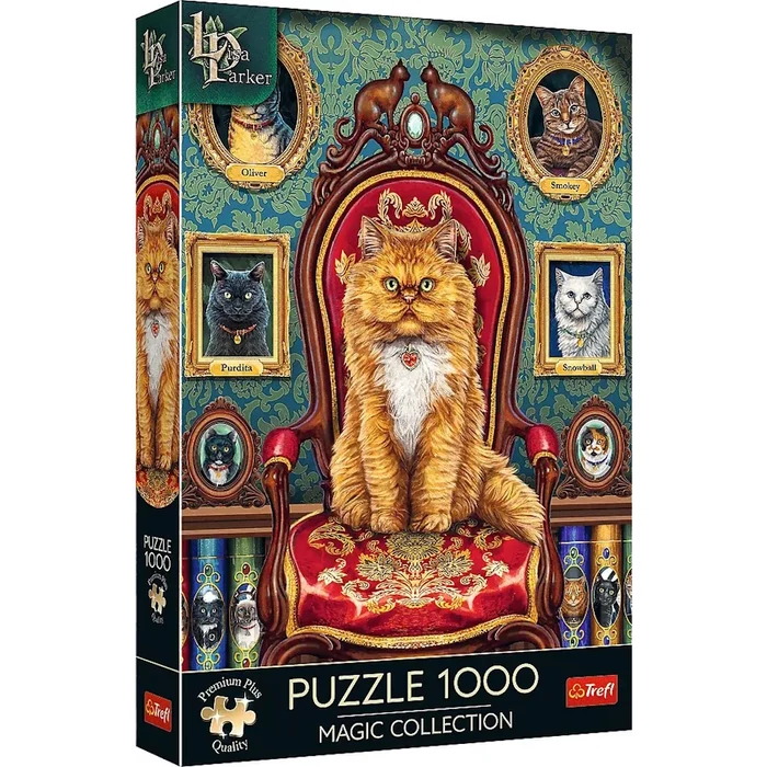 Trefl 10896 - Magic Collection - Kotomania - Lisa Parker - 1000 db-os Premium Plus puzzle