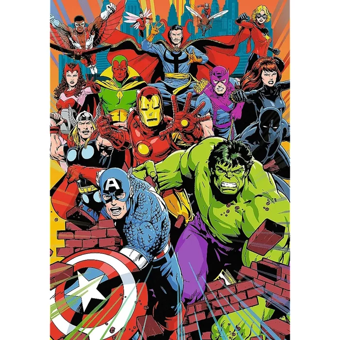 Trefl 10881 - Marvel Heroes - 1000 db-os Premium Plus puzzle