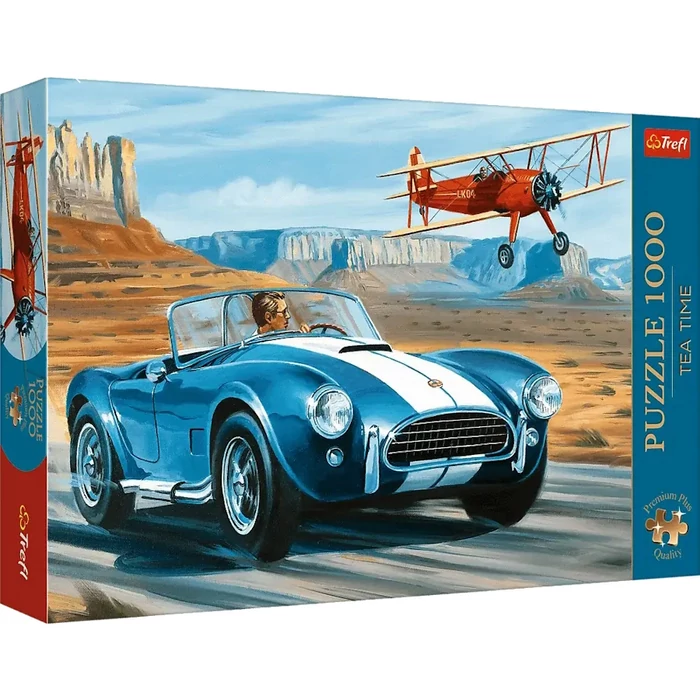 Trefl 10844 - Tea Time - A sivatagi verseny - 1000 db-os Premium Plus puzzle