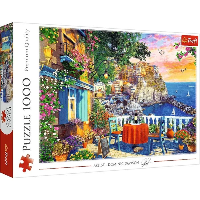 Trefl 10776 - Cinque Terre View - Dominic Davison - 1000 db-os puzzle