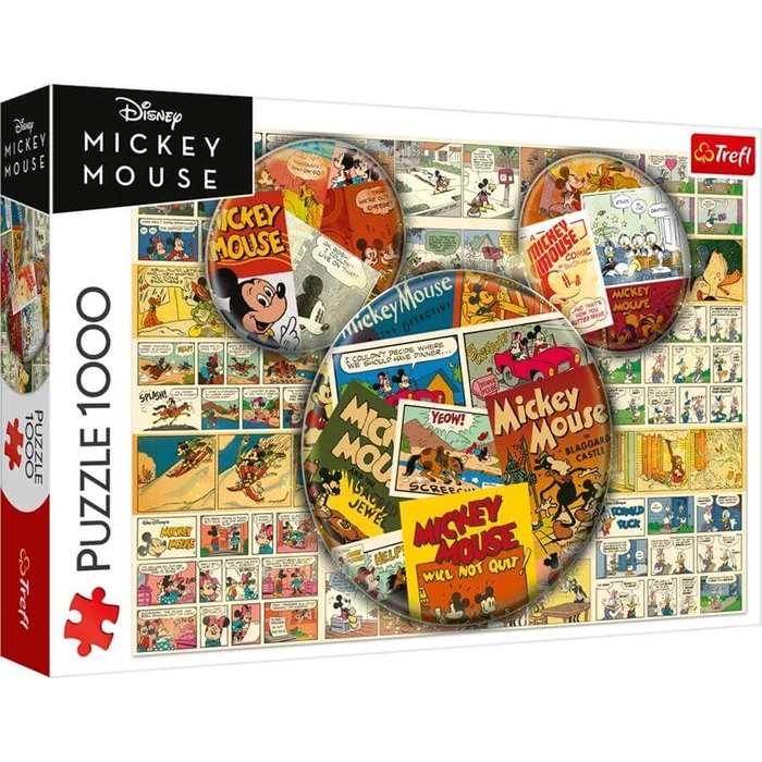Trefl 10904 - Disney - Comic Mickey Mouse - 1000 db-os puzzle