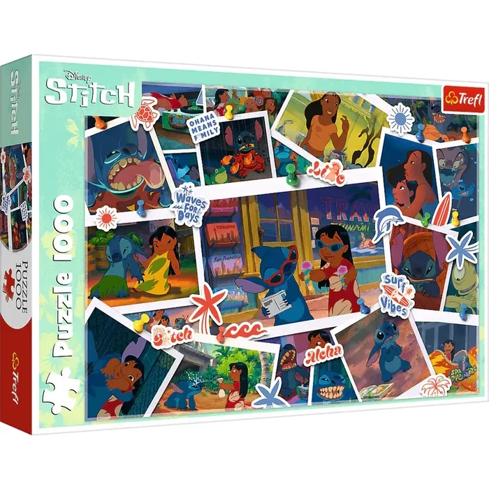 Trefl 10882 - Disney Lilo és Stitch - Sweet Memories - 1000 db-os puzzle