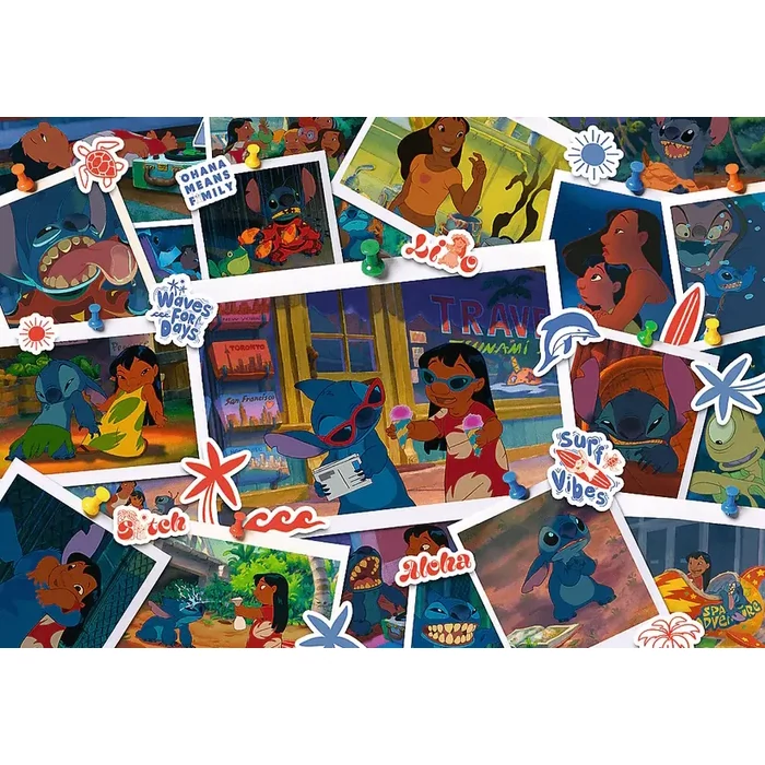 Trefl 10882 - Disney Lilo és Stitch - Sweet Memories - 1000 db-os puzzle