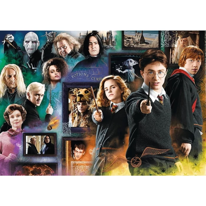 Trefl 10668 - Harry Potter - Varázslóvilág - 1000 db-os puzzle