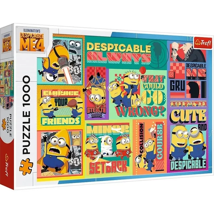 Trefl 10820 - Minions - 1000 db-os puzzle
