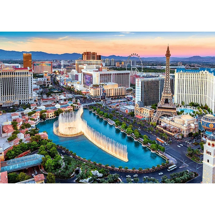 Trefl 10757 - Cityscape - Las Vegas, Nevada, USA - 1000 db-os UFT Prime puzzle