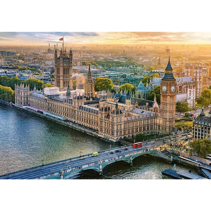 Trefl 10705 - Cityscape - Palace of Westminster, London, England - 1000 db-os UFT Prime puzzle