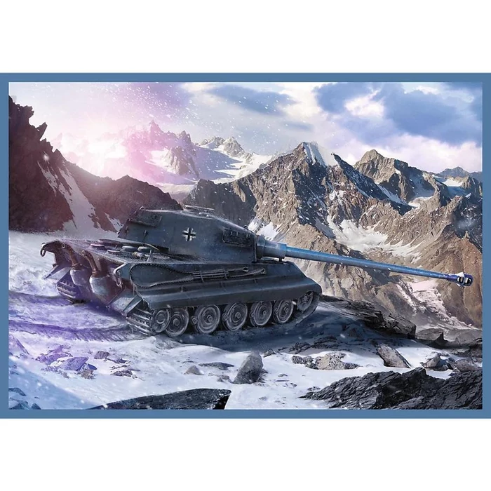 Trefl 13347 - World of Tanks - A nagy tankcsata - 4 x 250 db-os puzzle