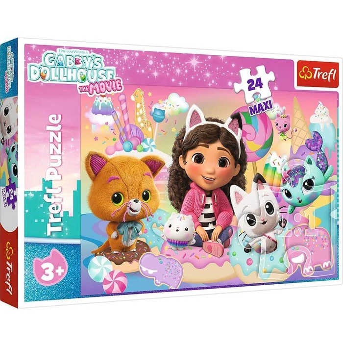 Trefl 14381 - Gabi babaháza - 24 db-os Maxi puzzle - Puzzle 16-24 db