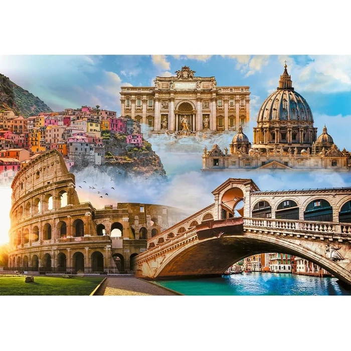 Trefl 26203 - Olaszország - 1500 db-os puzzle