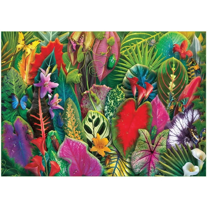 Trefl 26208 - Blooming Paradise - Trópusi növények - 1500 db-os UFT Prime puzzle