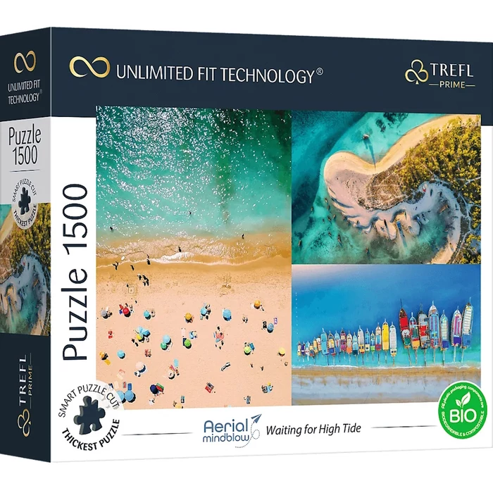 Trefl 26192 - Dagályra várva - 1500 db-os UFT Prime puzzle - Cityscape