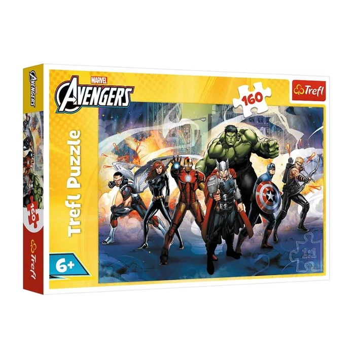 Trefl 15428 - Avengers - Bosszúállók - 160 db-os puzzle