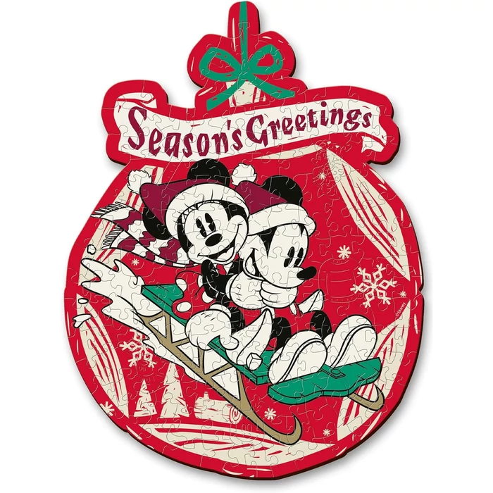 Trefl 160 db-os Wood Craft Shaped Prémium Fa Puzzle - Disney - Mickey (20192)