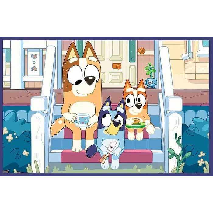 Trefl 34446 - Bluey - 2 x 24 db-os puzzle - Puzzle 16-24 db
