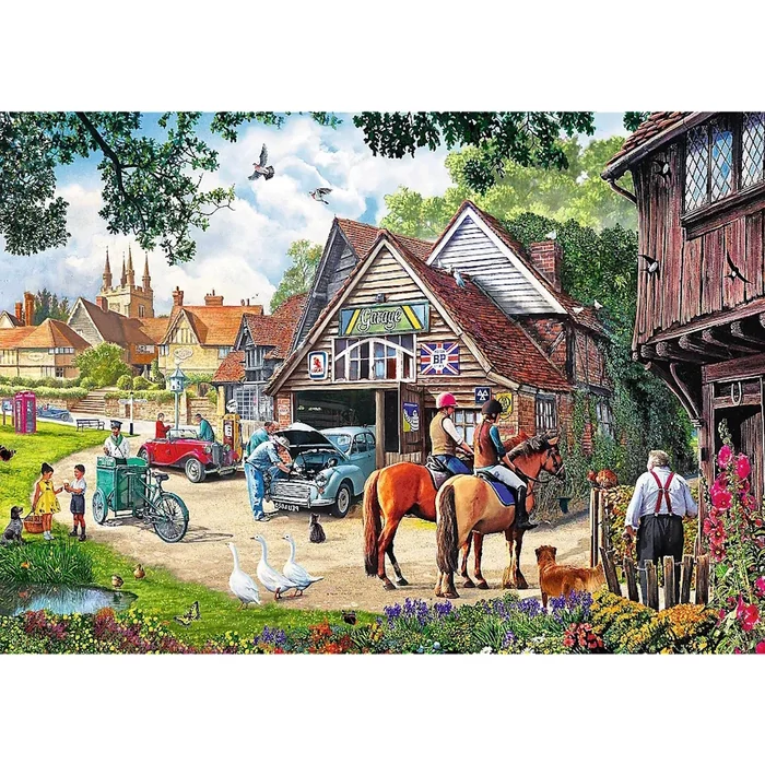 Trefl 37494 - Idyllic life - 2 x 500 db-os puzzle