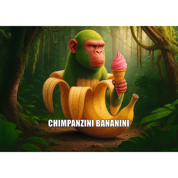 Trefl 13365 - BrainRots, Chimpanzini Bananini - 200 db-os puzzle ...