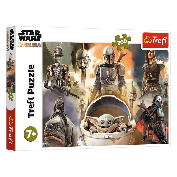Trefl 13276 - Star Wars - The Mandalorian - Baby Yoda - 200 db-os puzzle