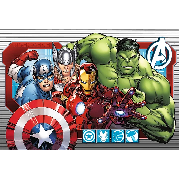 Trefl 14378 - Avengers Pókember - 24 db-os Maxi puzzle - Puzzle 16-24 db