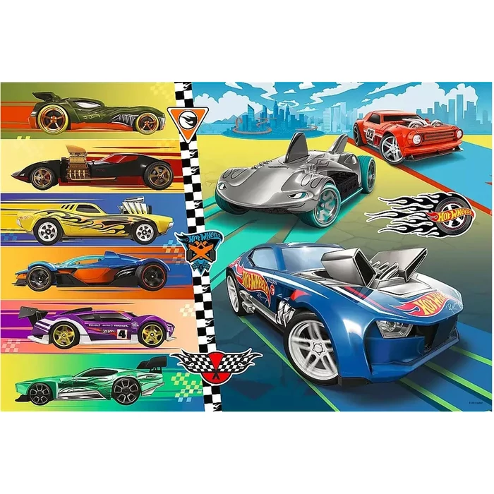 Trefl 14362 - Hot Wheels - 24 db-os Maxi puzzle