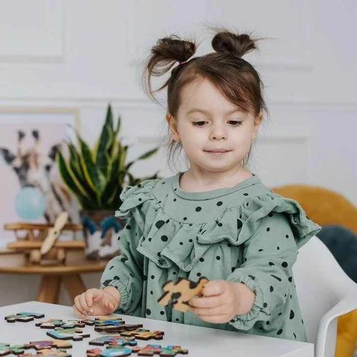 Trefl 20264 - Jégvarázs - 24 db-os Wooden Contour Fa Puzzle
