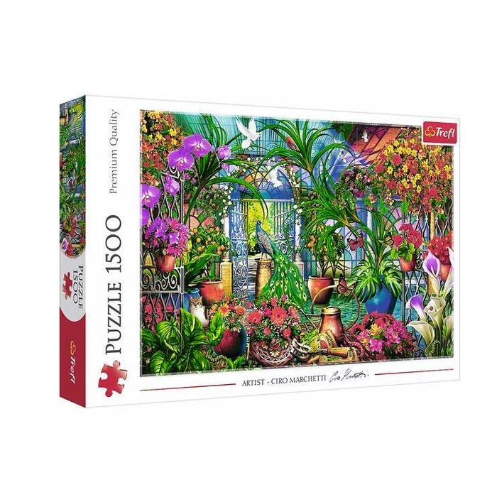 Trefl 1500 db-os puzzle – Piese-Secret-Gardeni (26188)
