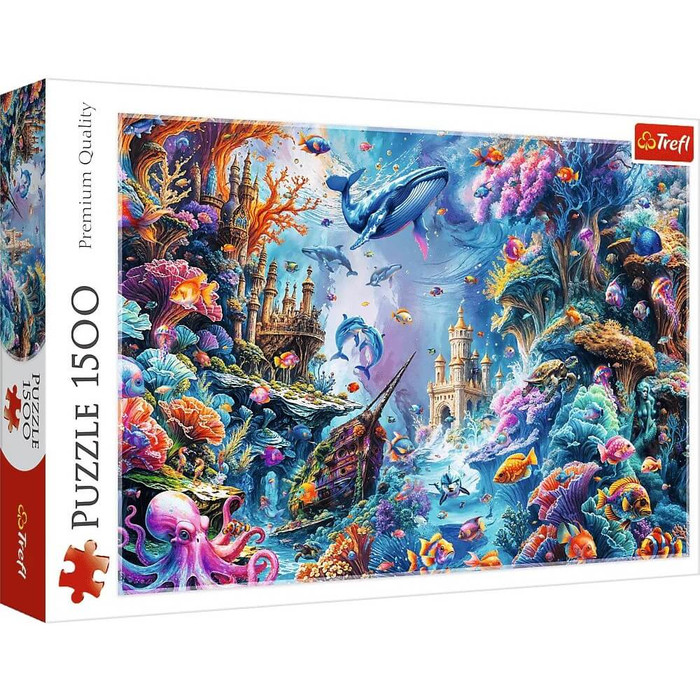 Trefl 26217 - Víz alatti világ - 1500 db-os puzzle - Puzzle 1500 db