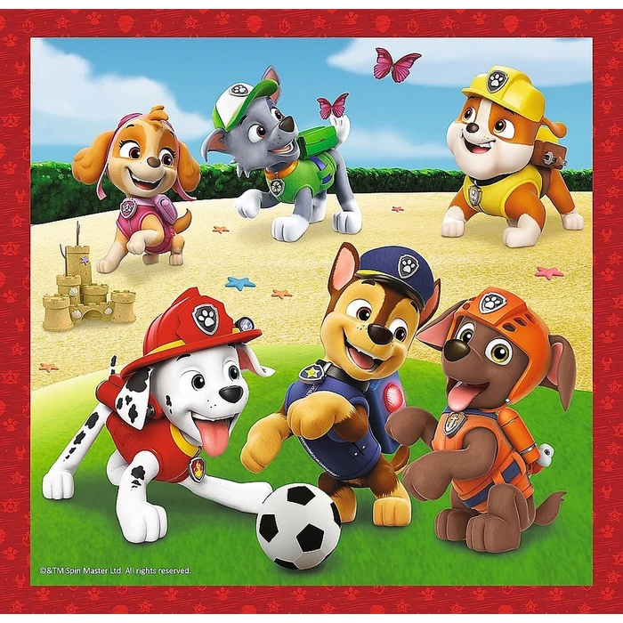Trefl 34867 - Mancs őrjárat - 3 az 1-ben puzzle (20,36,50 db-os)