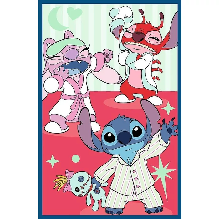 Trefl 34885 - Stitch - 3 x 80 db-os puzzle