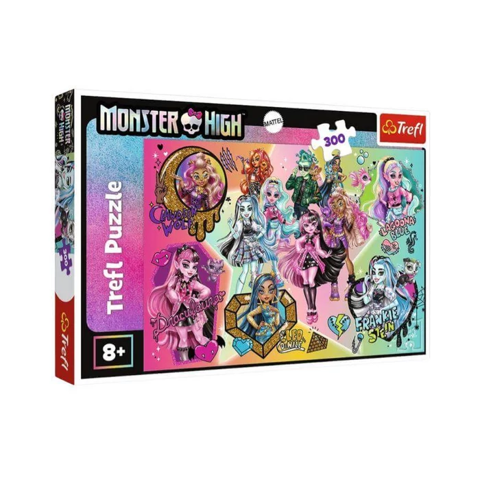 Trefl 23027 - Monster High - Zombies on top - 300 db-os puzzle