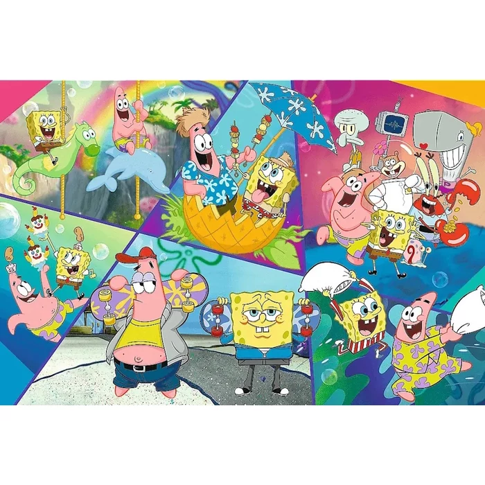 Trefl 23038 - Spongyabob és Bikinifenék lakói - 300 db-os puzzle