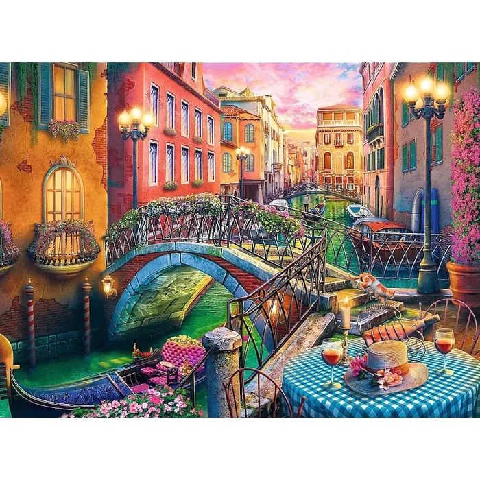 Trefl 33080 - Egy este Velencében - 3000 db-os puzzle
