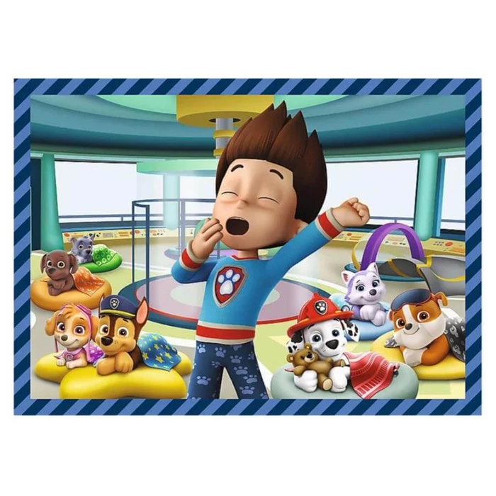 Trefl 34650 - Mancs őrjárat - Doggy things - 4 az 1-ben puzzle (35