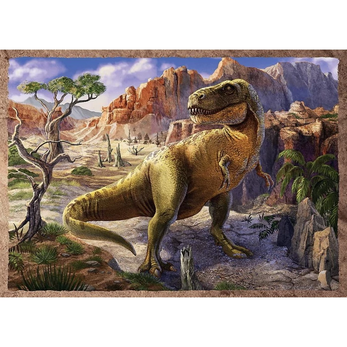 Trefl 34383 - Dinoszauruszok - 4 az 1-ben puzzle (35,48,54,70 db-os)
